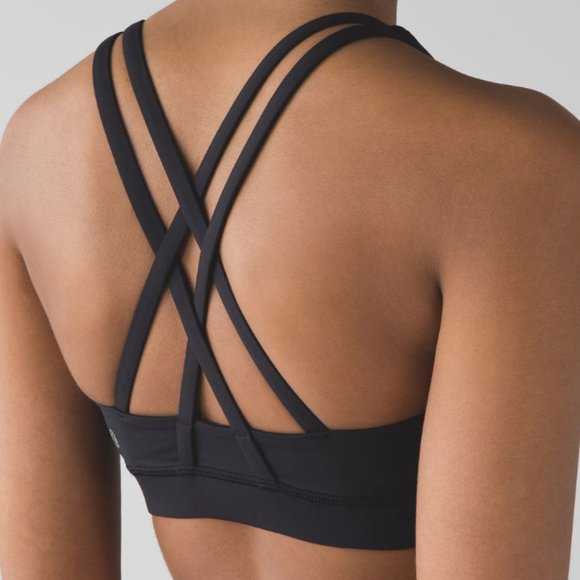 lululemon athletica Other - Lululemon Energy Bra Black - Size 6